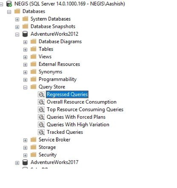 Microsoft Sql Server Query Store