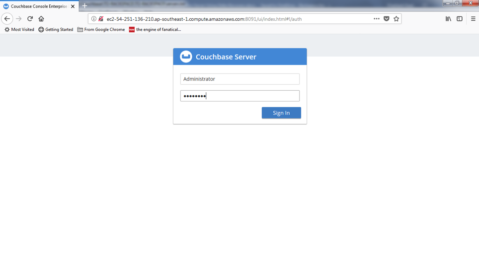 Rolling Upgrade Of Couchbase Server By Using The Graceful Failover