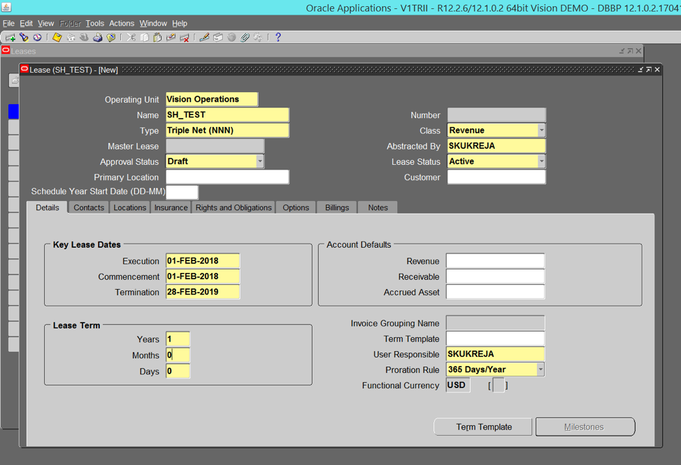 An overview of the Oracle Property Manager