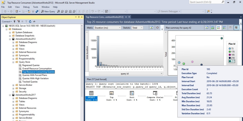 Microsoft Sql Server Query Store