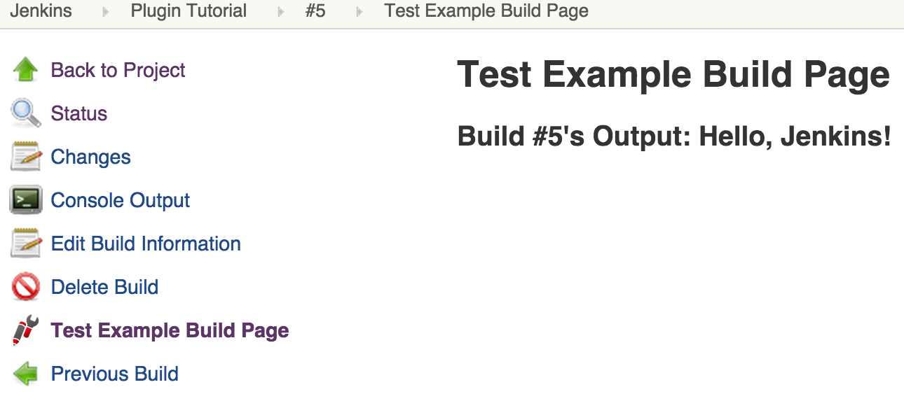 Jenkins postbuild plugin part 2