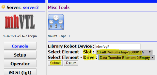 Drivers Onstream Data TapeDrive